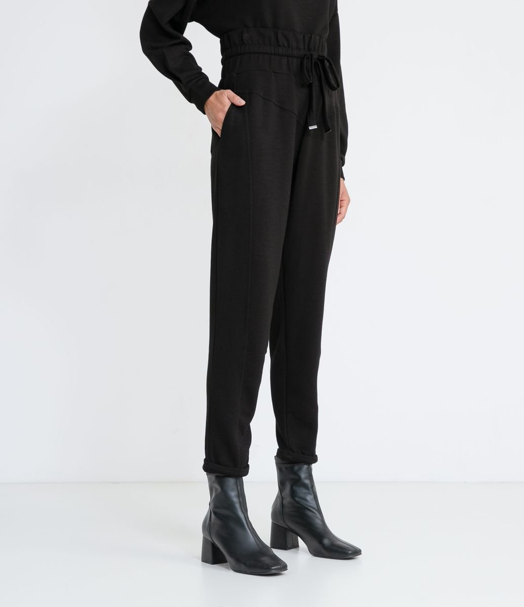 Calça Capri com Cós Elástico e Amarração,calça,calças é boa?