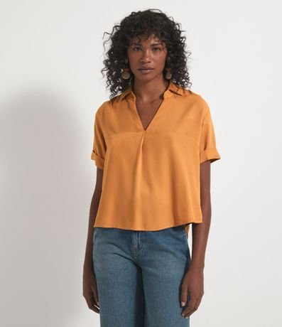 blusa amarela feminina renner