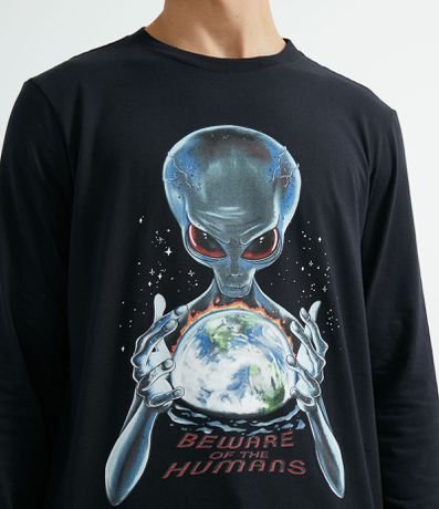 Camiseta alien renner Clearance