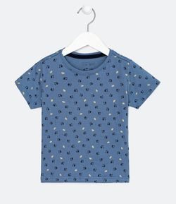 Camiseta Infantil Estampa Mini Leõzinhos - Tam 1 a 5 anos