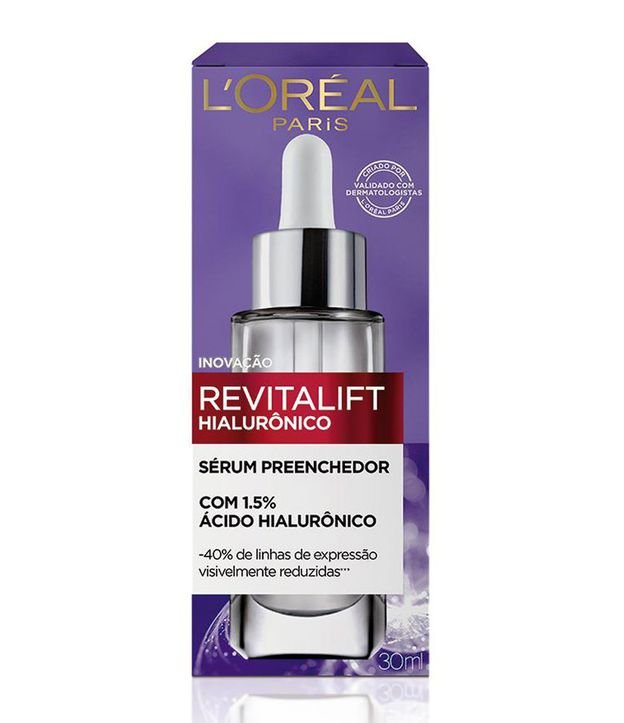Serum Facial Preenchedor Hialurônico Revitalift  Loréal Paris 30ml 2