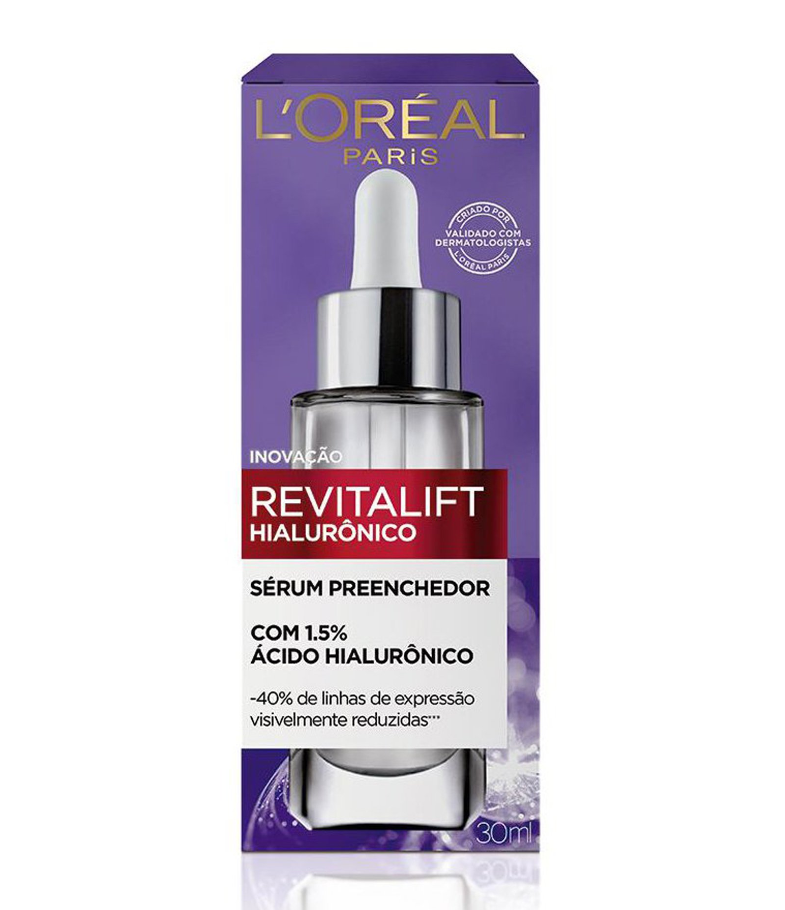 Serum Facial Preenchedor Hialurônico Revitalift  Loréal Paris 30ml 2