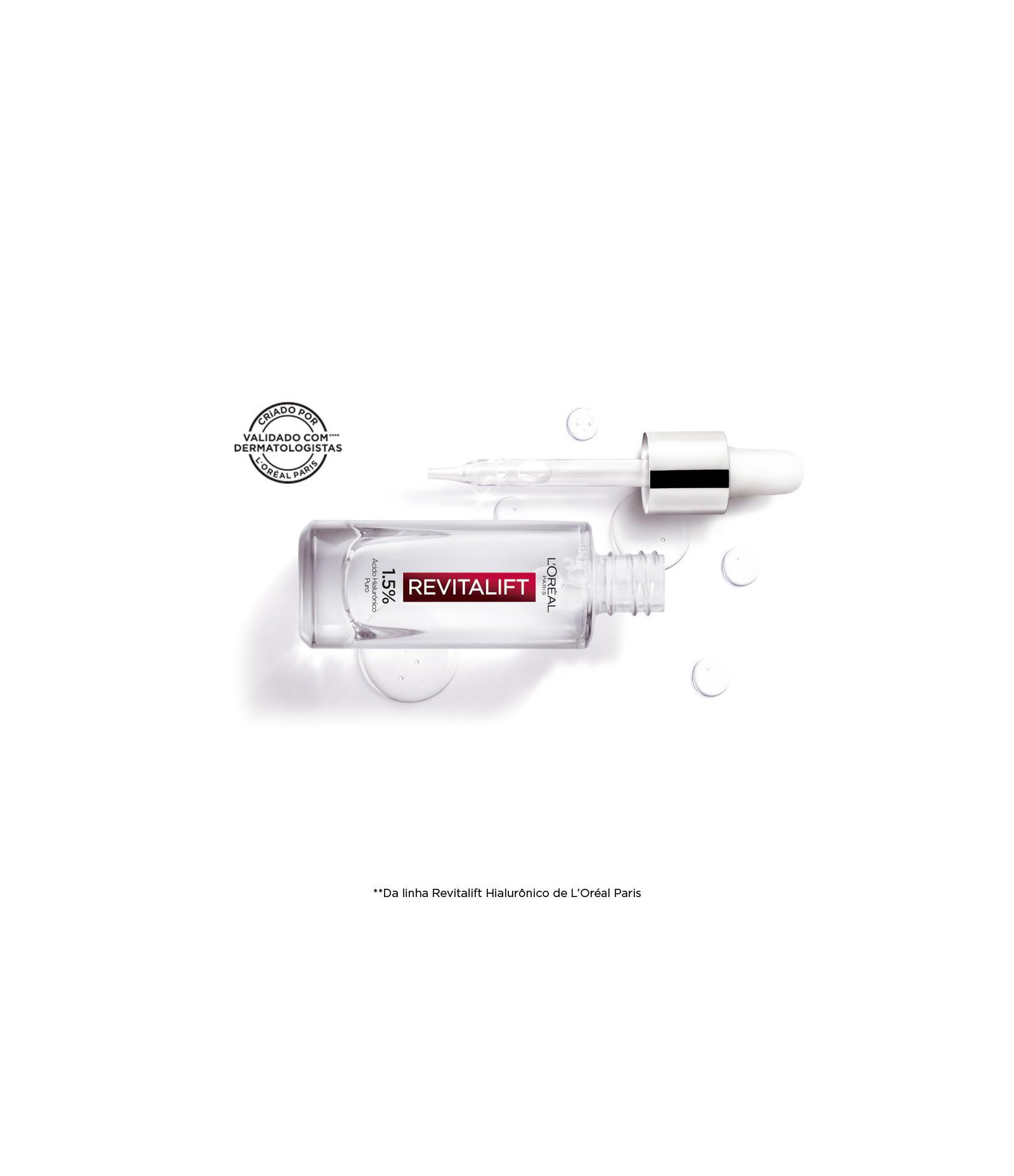 Serum Facial Preenchedor Hialurônico Revitalift  Loréal Paris 30ml 3