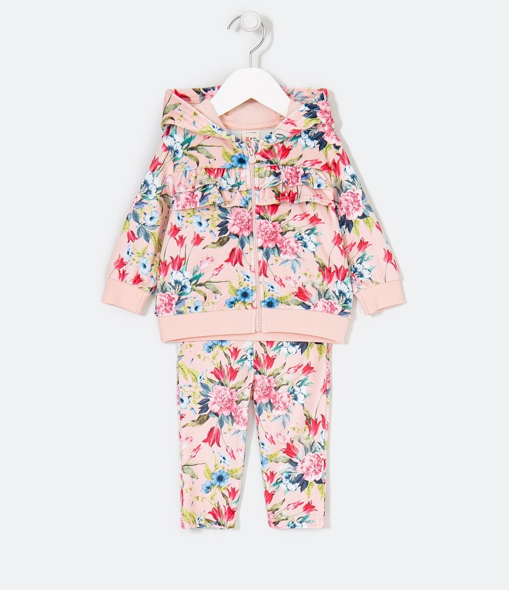 Conjunto Infantil Estampa Floral - Tam 0 a 18 meses é boa?