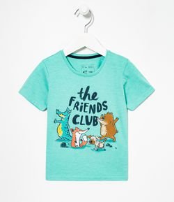 Camiseta Infantil The Friends Club - Tam 1 a 5 anos
