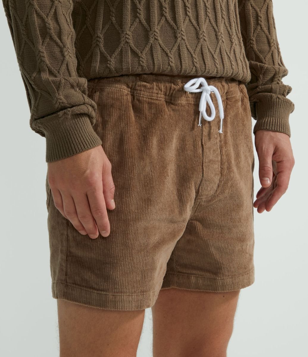 bermudas de veludo