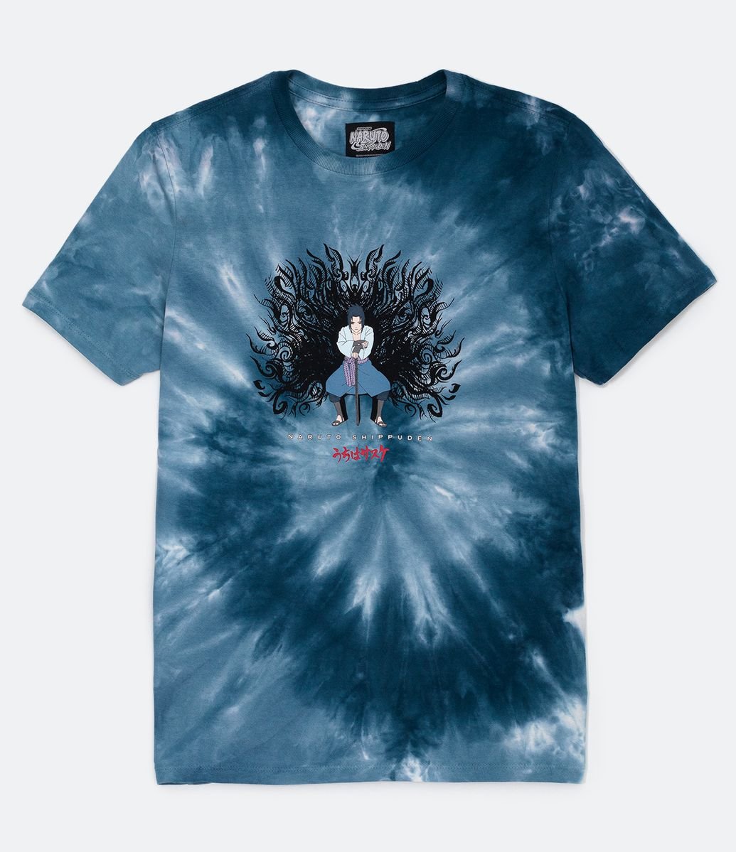 camiseta tie dye naruto