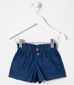 Short Jeans Infantil - Tam 1 a 5 anos