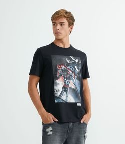 Camiseta com Estampa Morbius Homem Aranha
