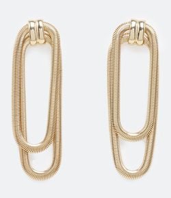 Brinco Maxi com Formato Diferente