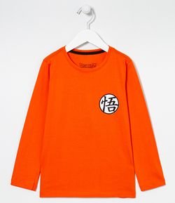 Camiseta Infantil Dragon Ball - Tam 5 a 14 anos