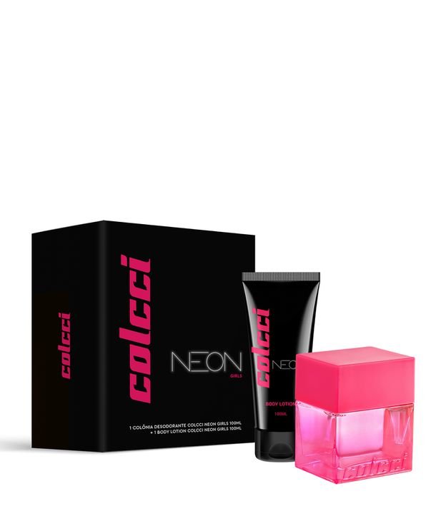 Kit Perfume Feminino Colcci Neon Girls + Body Lotion