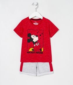 Conjunto Infantil Estampa do Mickey Mouse - Tam 1 a 5 anos