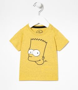 Camiseta Infantil Bart Simpson - Tam 3 a 18 meses