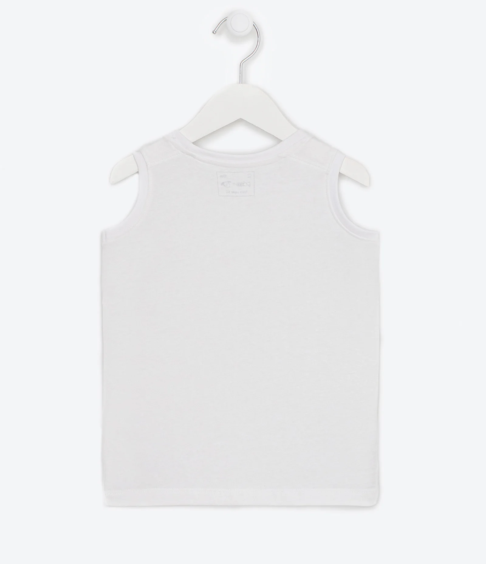 Regata Infantil Básica - Tam 1 a 4 anos Branco 2