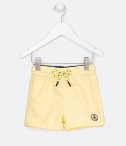 Bermuda de Banho Infantil com Cós Elástico - Tam 1 a 4 anos