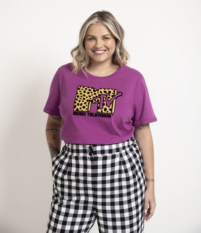 Blusa Manga Curta Estampa MTV Animal Print Curve & Plus Size é ruim? Blusa Manga Curta Estampa MTV Animal Print Curve & Plus Size é boa?