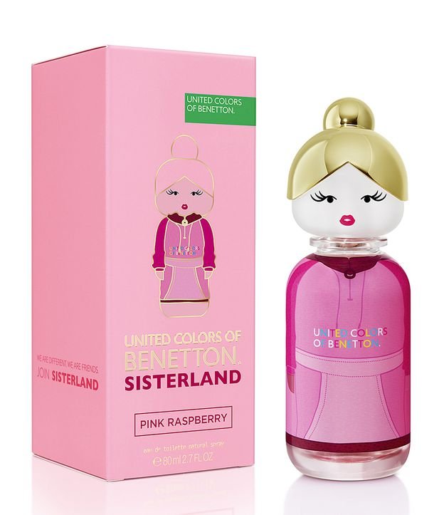 Perfume Femenino Benetton Sisterland Pink Raspberry Eau de Toilette 80ml 1