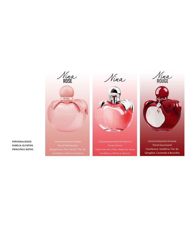 Perfume Nina Ricci Nina Rose Eau de Toilette 30ml 7