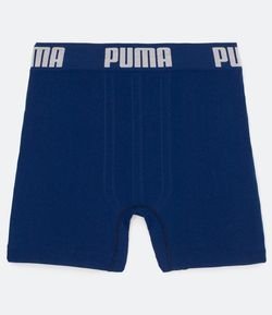 Cueca Infantil Boxer Estampa Puma - Tam P a GG