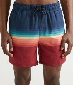 Bermuda de Banho Listrada