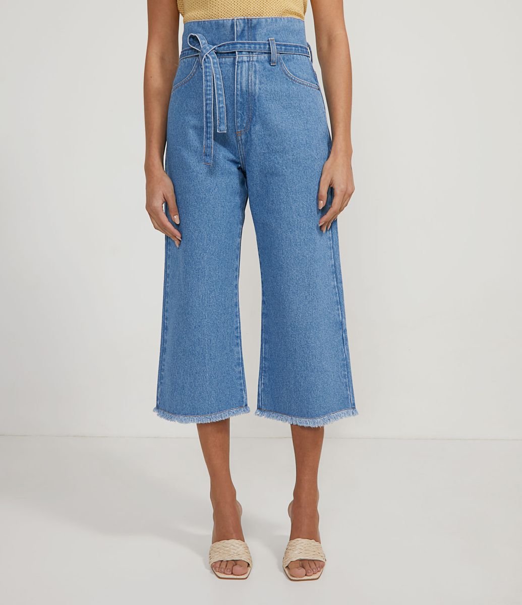bermuda pantacourt jeans