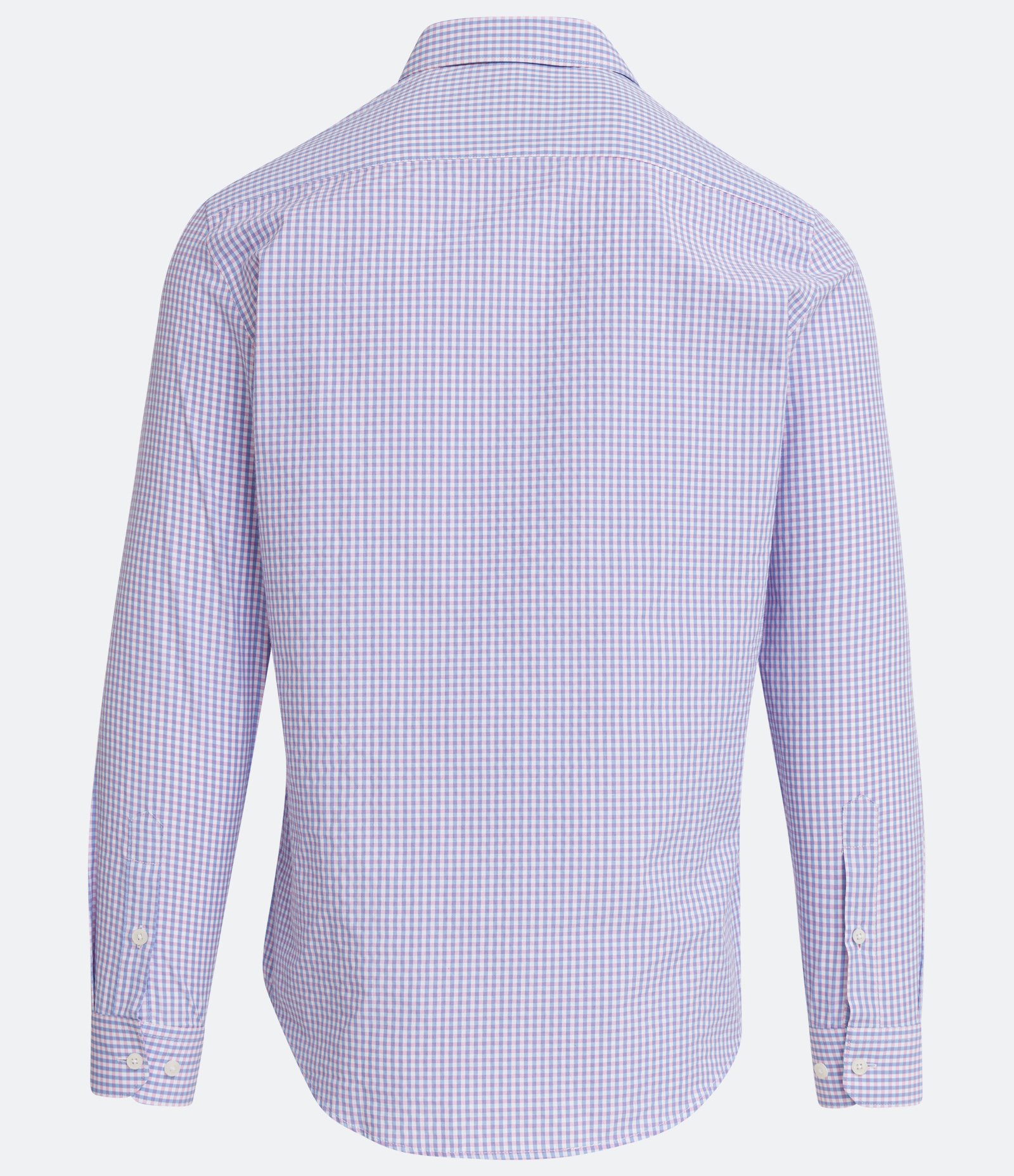Camisa Comfort com Estampa Vichy Azul 7