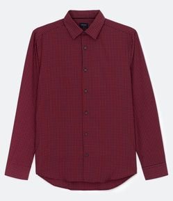 Camisa Comfort com Estampa Vichy