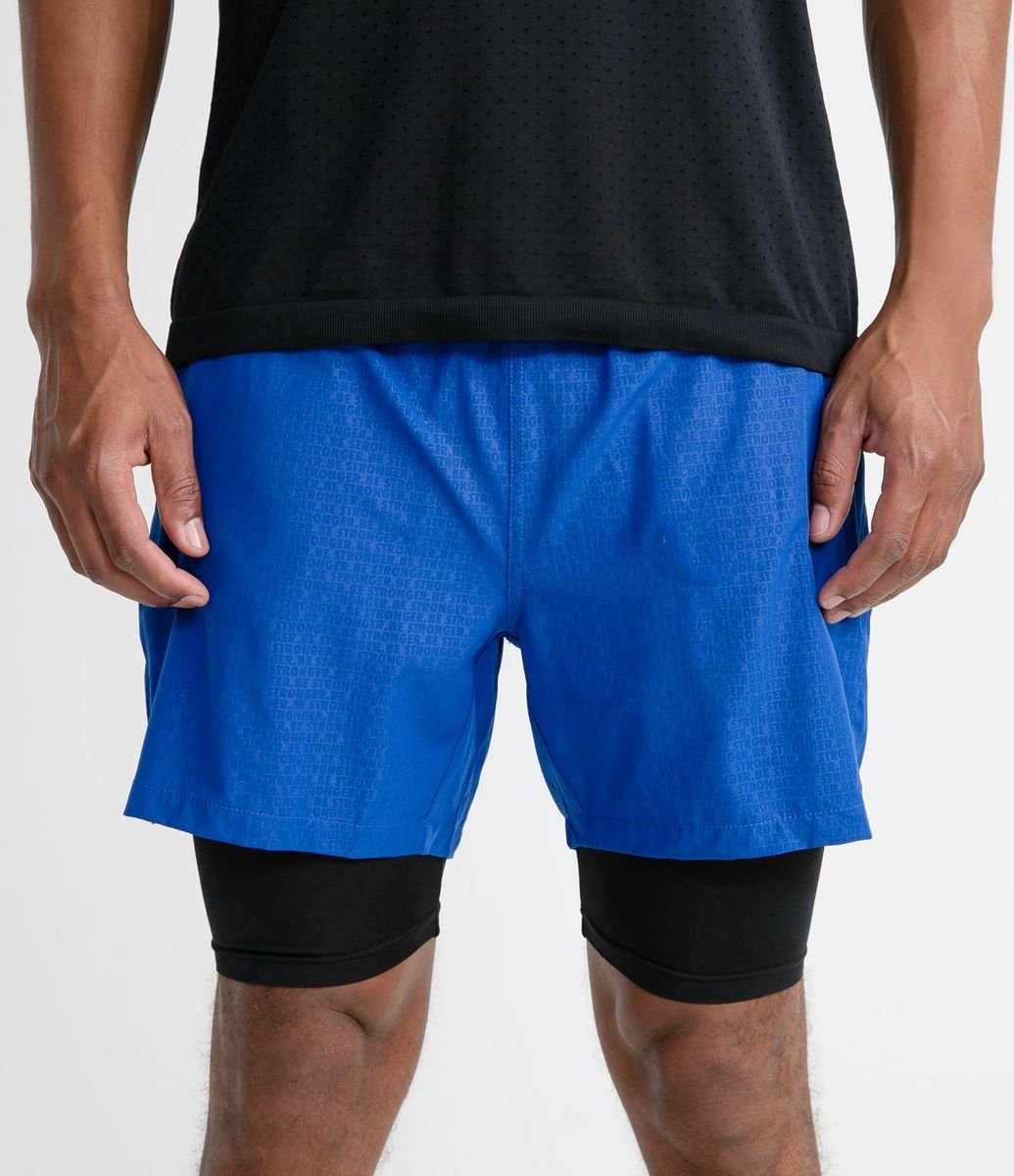 bermuda com short de compressão