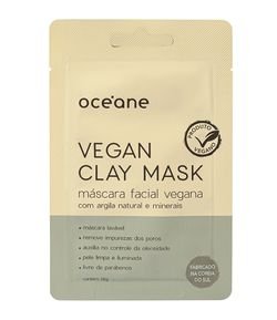 Máscara Facial Clay Vegana Oceane