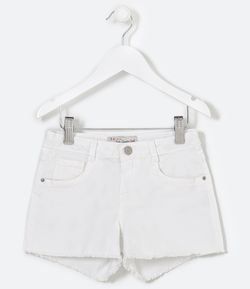 Short Infantil Jeans - Tam 5 a 14 anos