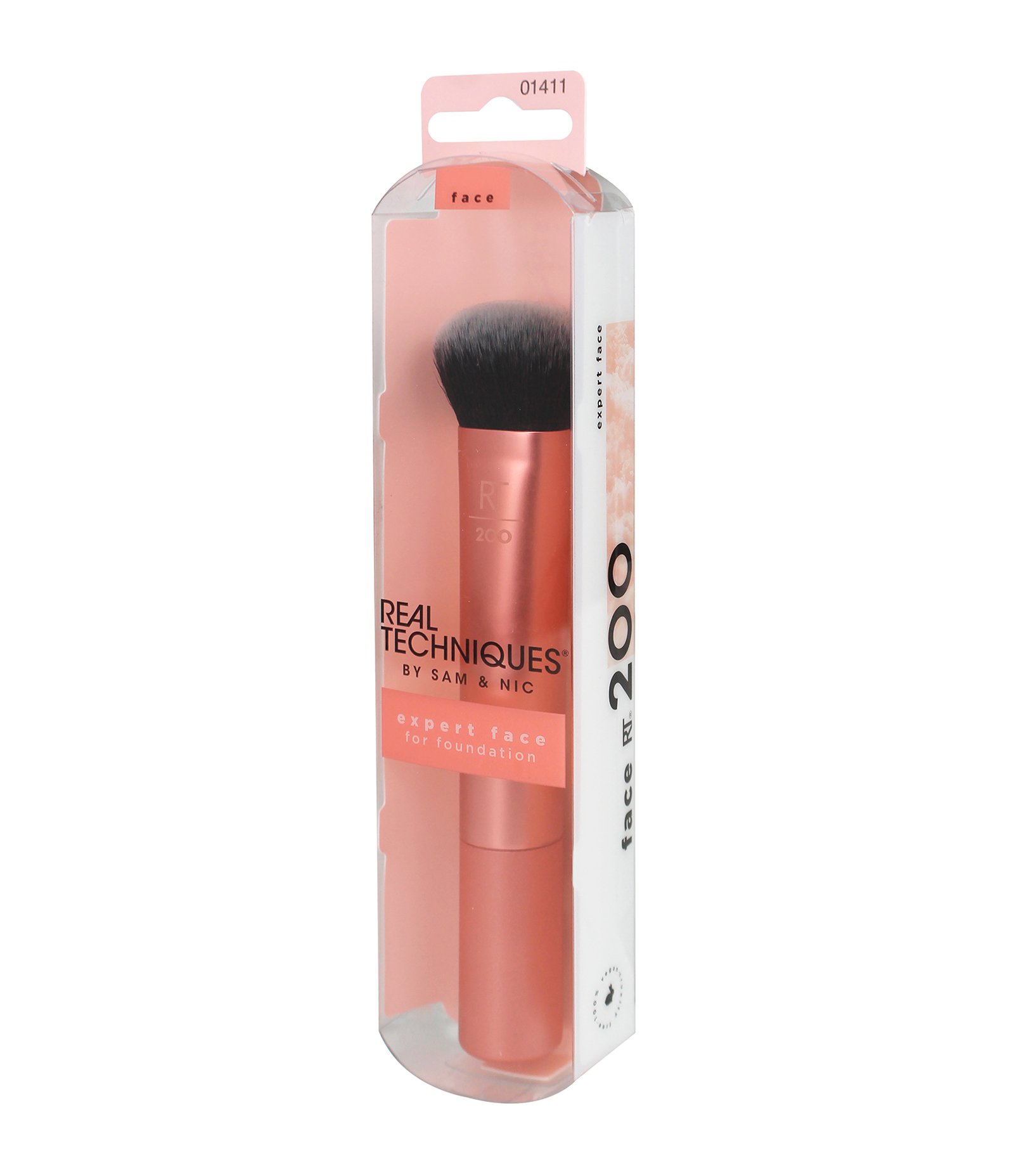 Pincel Expert Para Rosto Real Techniques Laranja 4