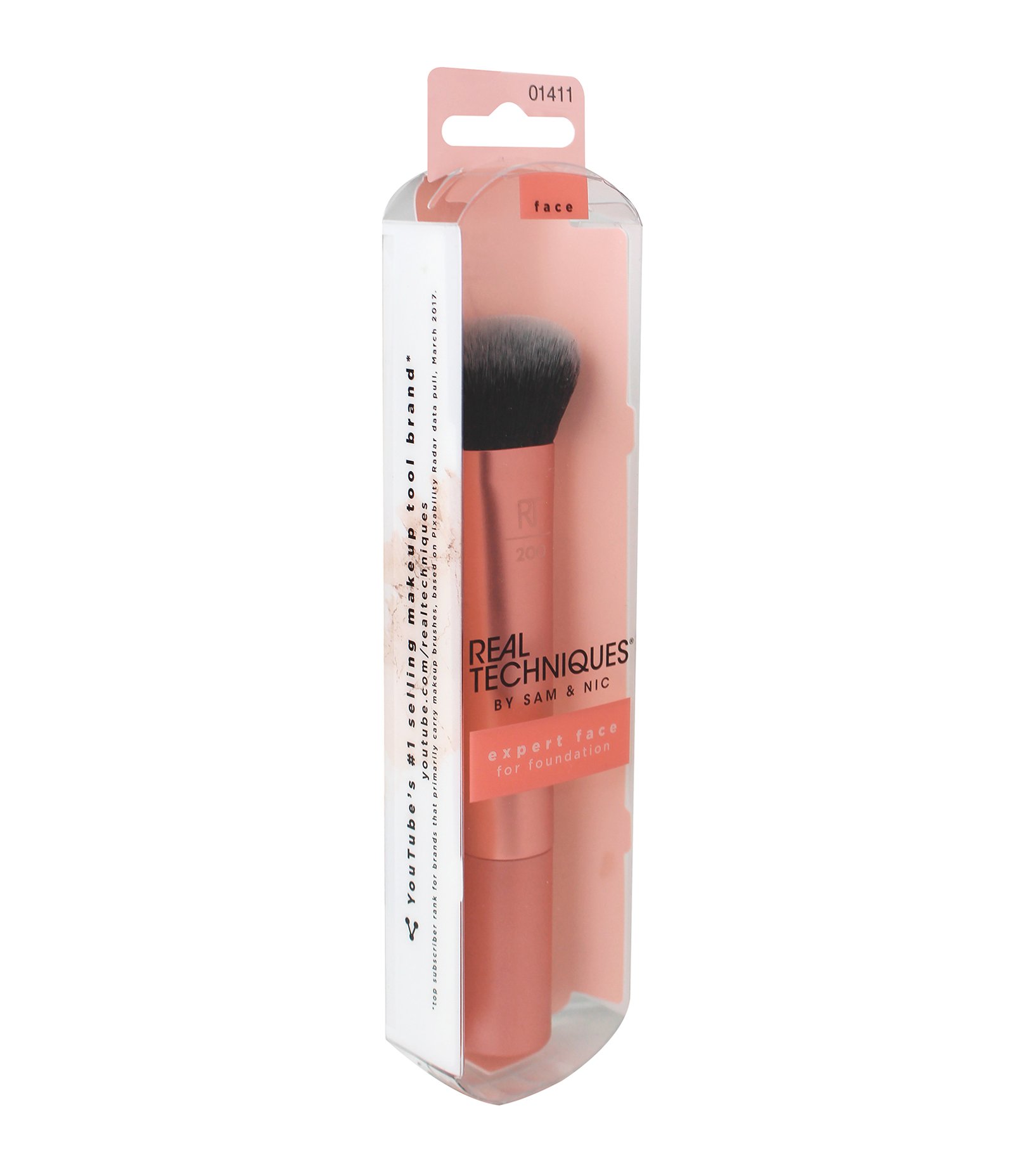 Pincel Expert Para Rosto Real Techniques Laranja 5