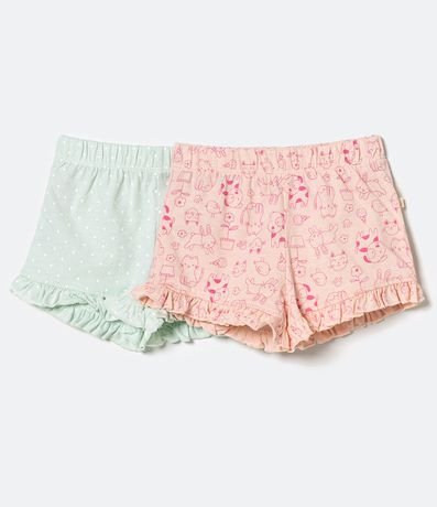 short de bichinhos masculino