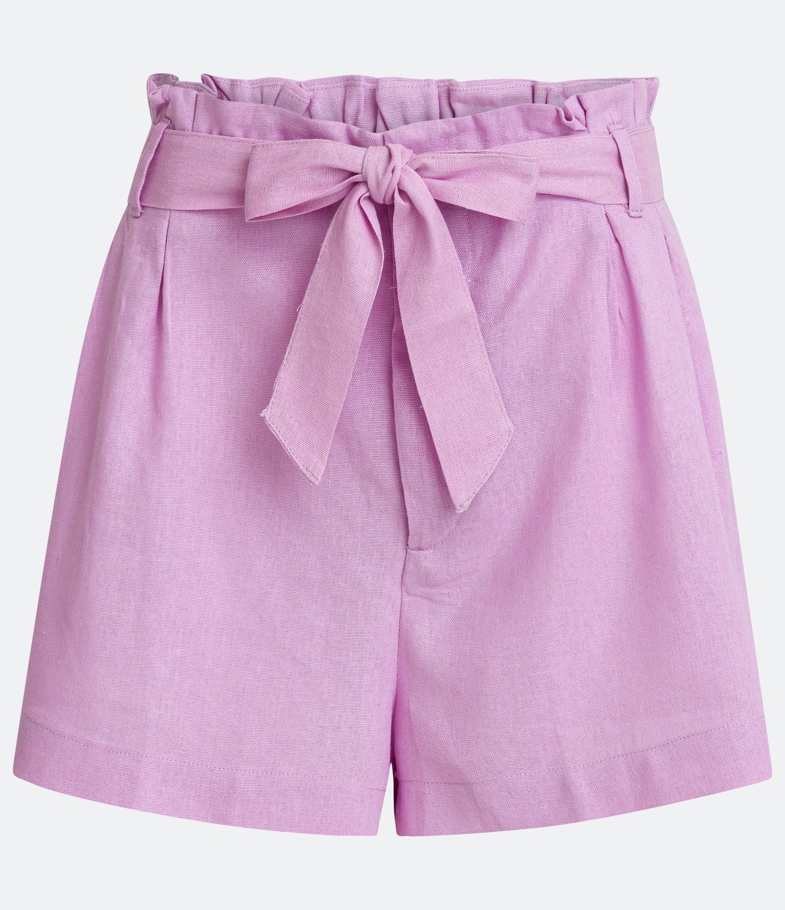 Short Clochard em Linho com Cinto Faixa 5