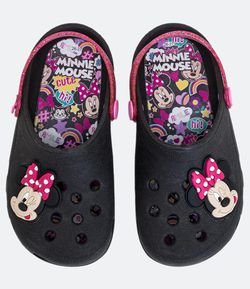 Sandália Babuche Infantil Estampa da Minnie - Tam 22 ao 31 - Renner