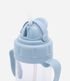 Imagem miniatura do produto Botella Infantil en Plástico con Pajita y Asa Azul 2