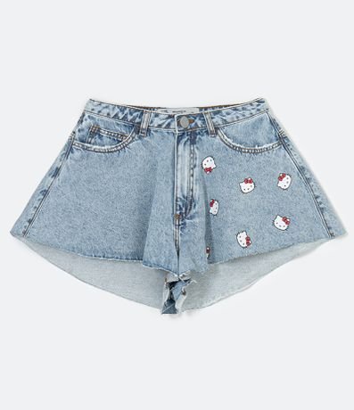 short rodado jeans