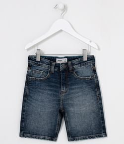 Bermuda Jeans Infantil - Tam 5 a 14 Anos