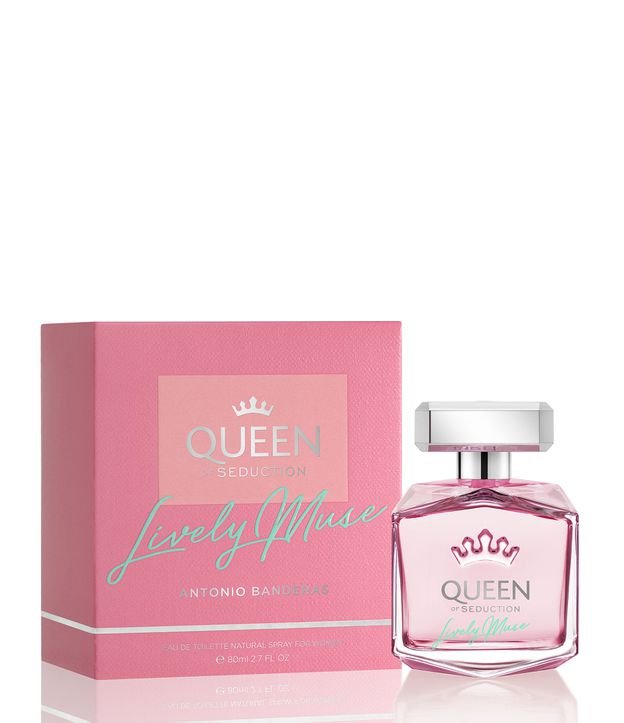 Perfume Feminino Antonio Banderas Queen Of Seduction Lively Muse Eau de Toilette 80ml 2