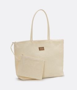 Bolsa de Praia Grande com Alças Finas e Nécessaire