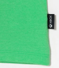 Camiseta Infantil Sobreposta Estampa Xbox - Tam 5 a 14 anos