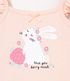 Imagem miniatura do produto Conjunto Infantil Estampado de Conejo - Talle 0 a 18 meses Rosado 5