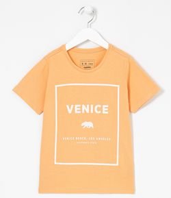 Camiseta Infantil Estampa Venice - Tam 5 a 14 anos