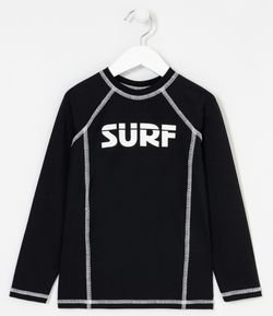 Camiseta Infantil UV Estampa Surf - Tam 2 ao 14 Anos
