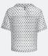 Imagem miniatura do produto Camisa en Organza con Estampado de Mini Corazones y Bolsillo Frontal Blanco 8