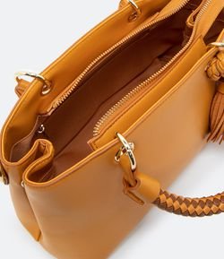 satchel bolsa brown