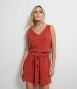 Blusa Regata em Viscose Texturizada