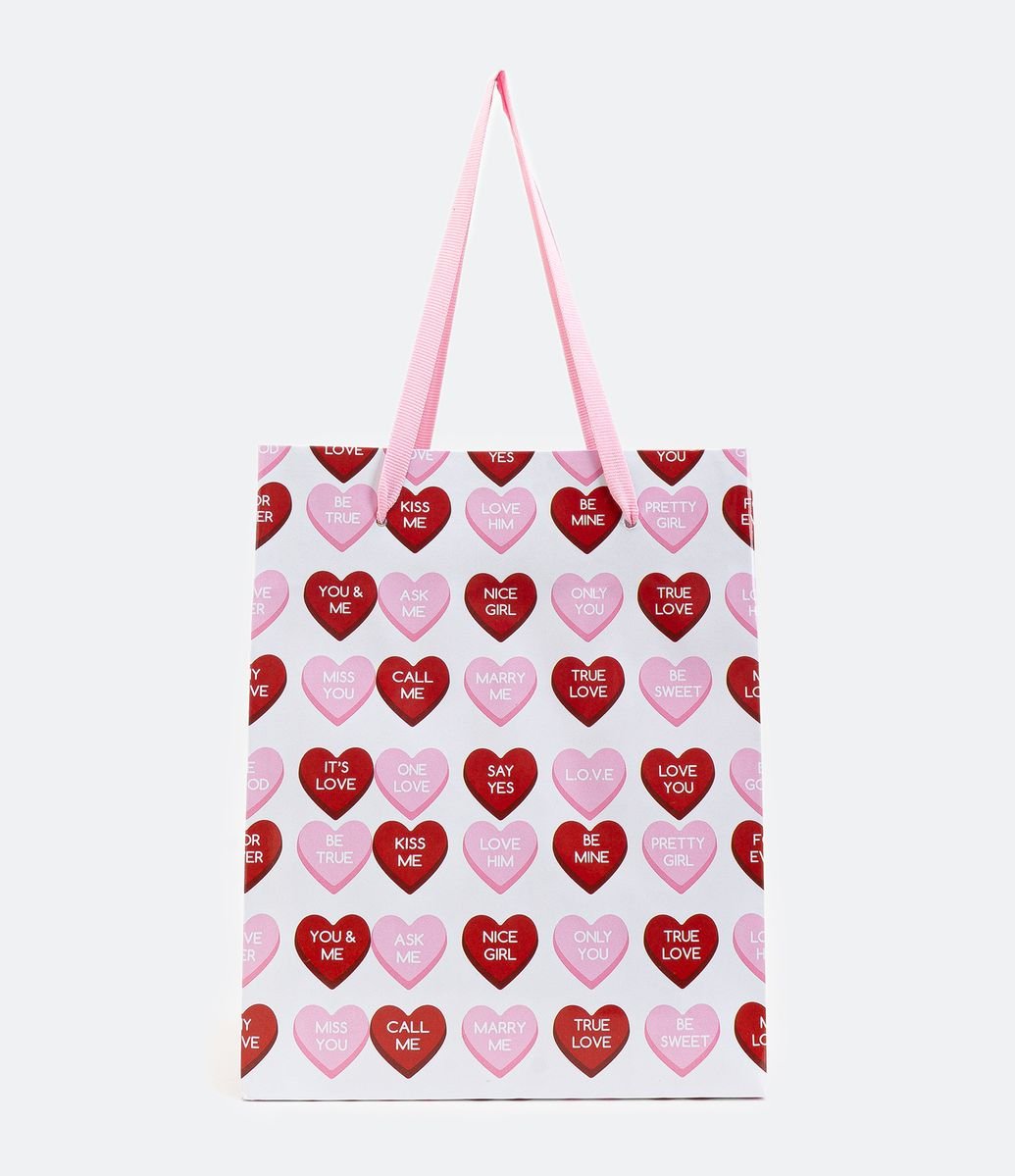 Sacola Pequena Papel Estampado Corações é ruim? Sacola Pequena Papel Estampado Corações é boa?