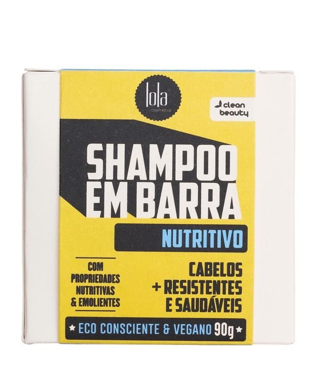 Shampoo em Barra Nutritivo Lola Cosmetics 90g 2